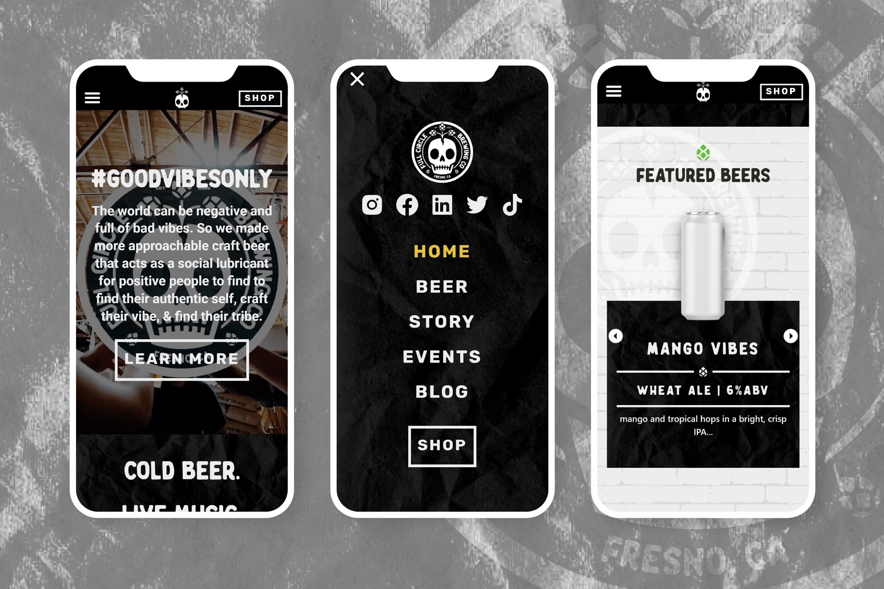 Craft Brewery Website 2