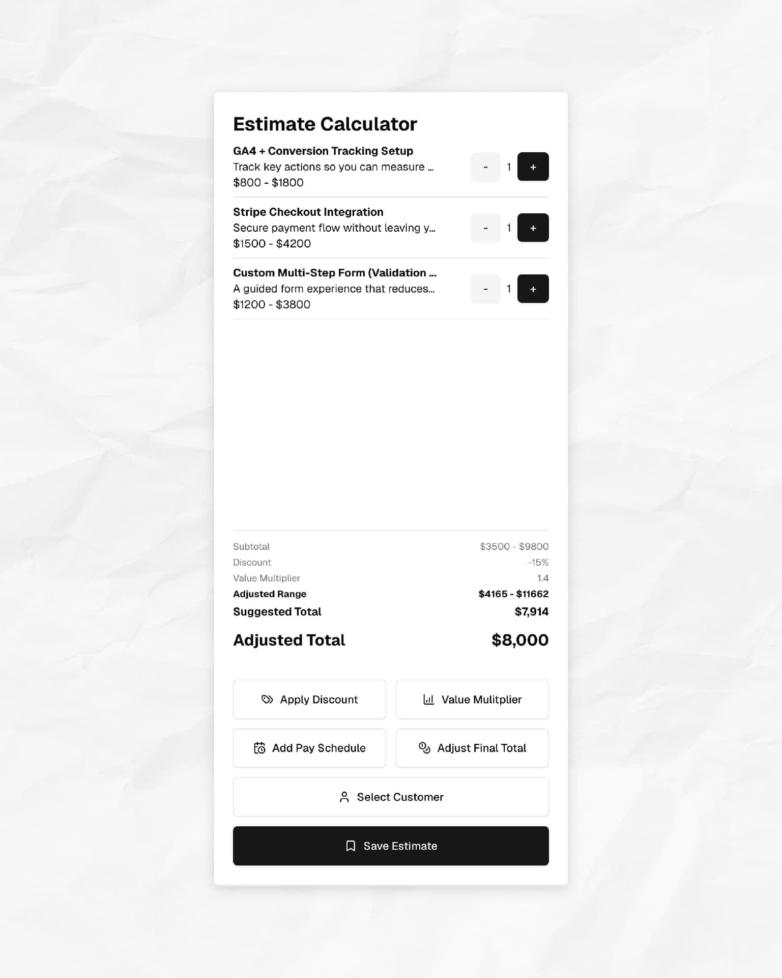 Esti-Calc 2